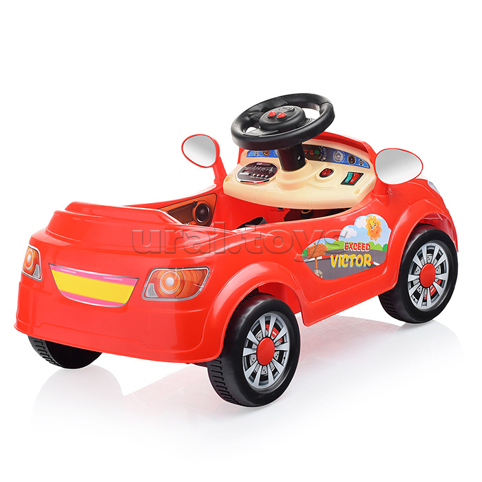 Детский электромобиль ROCKET,1 мотор 20 ВТ, красный