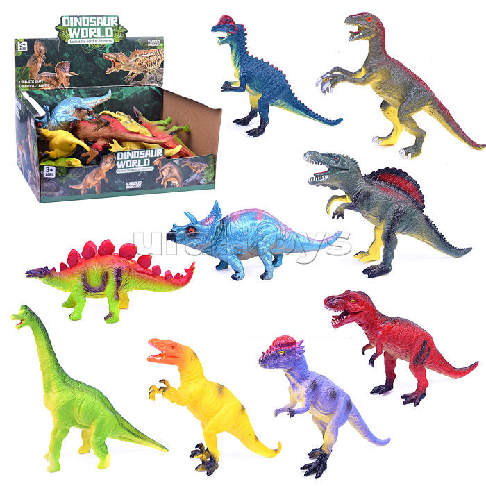 Динозавр "Травоядный" (в ассортименте) в коробке