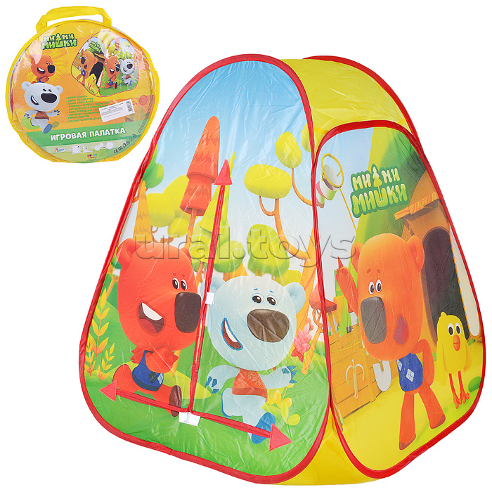 Палатка детская игровая "Мимимишки" в сумке