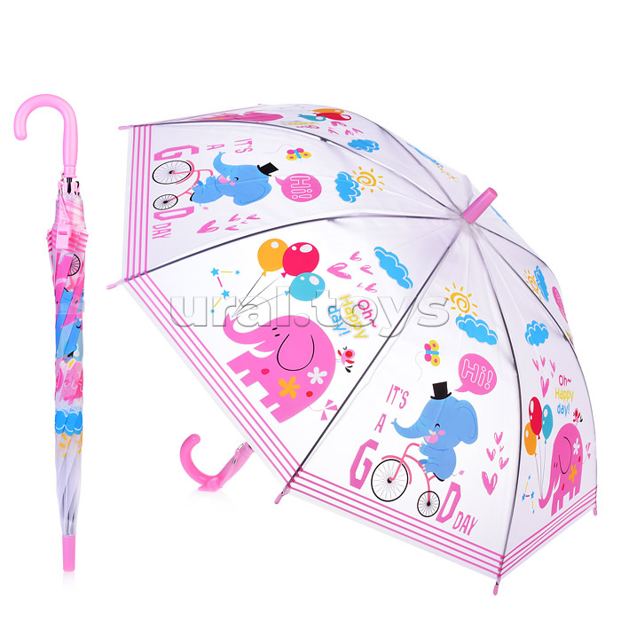 Зонт детский "Цирковой слоник" (48,5 см)