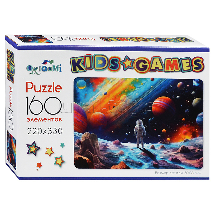 Пазл 160 "Космонавт" Kids Games.