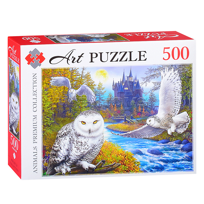 Пазлы 500 Artpuzzle "Белые совы"