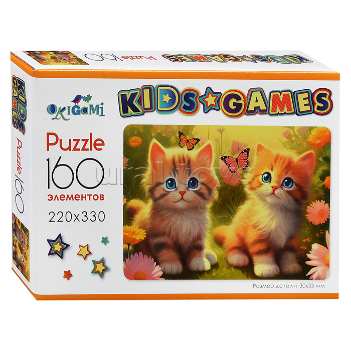 Пазл 160 "Котята" Kids Games.