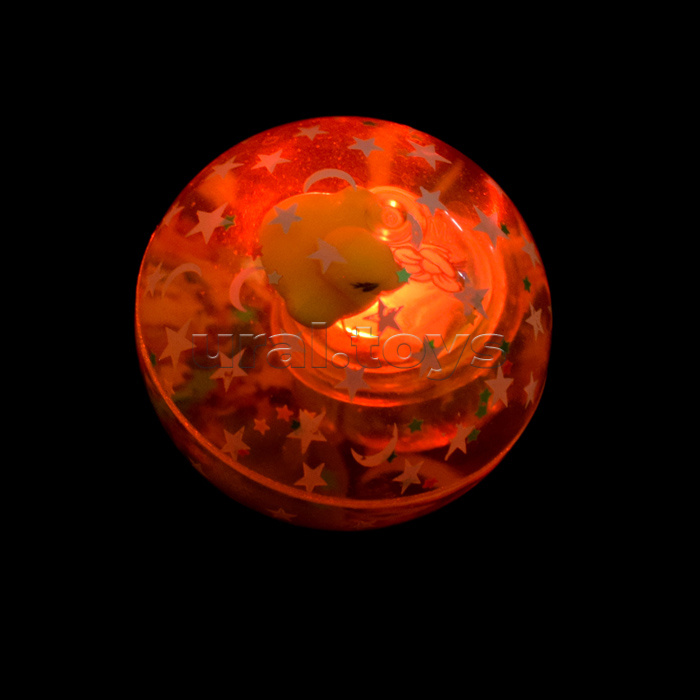 Мяч водный "Звездная ночь с утенком" 6,5 см.