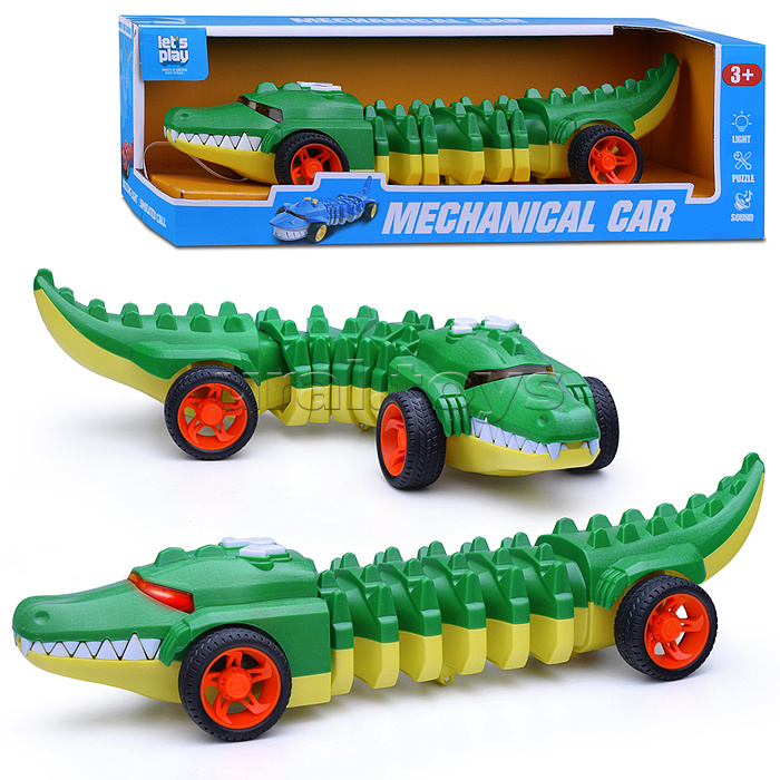 Машина "Крокодил" в коробке