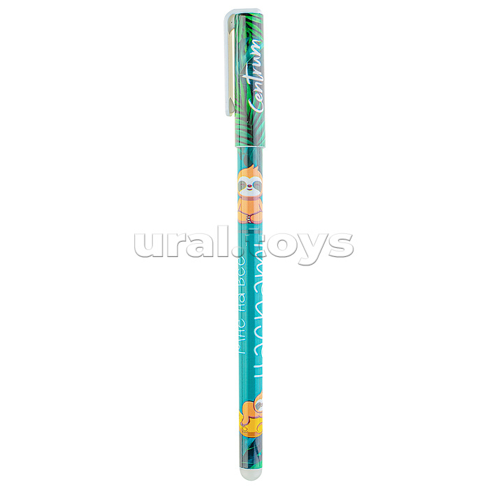 Ручка гелевая "Мне на все наспать" со стираемыми чернилами, цвет чернил синий 0,5 мм в пластиковом тубусе