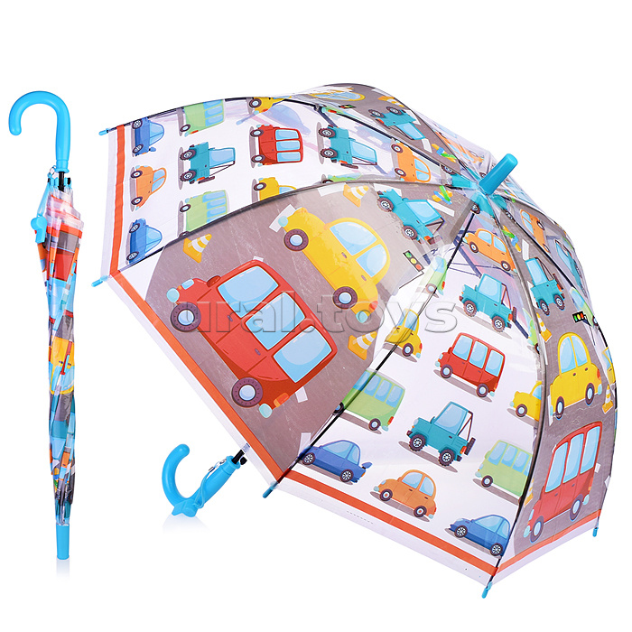 Зонт детский "Автотранспорт" 50 см