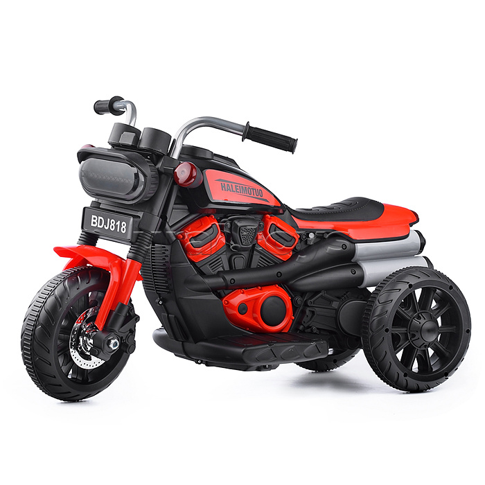 Мотоцикл "Байк" одноместный 6V4.5 моноприводный (красный)