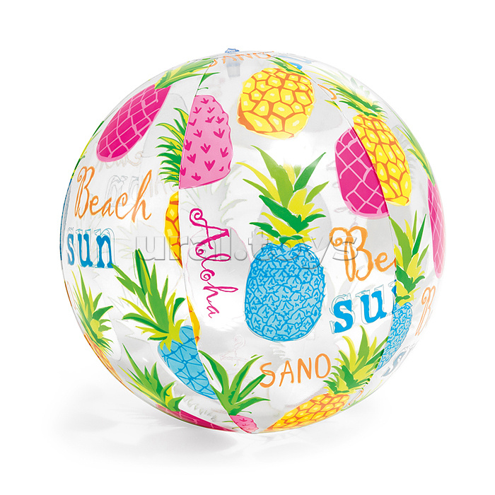 Мяч пляжный «Узоры», d=51 см, от 3 лет, цвета МИКС, 59040NP INTEX