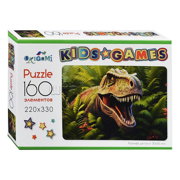 Пазл 160 "Динозавр" Kids Games.